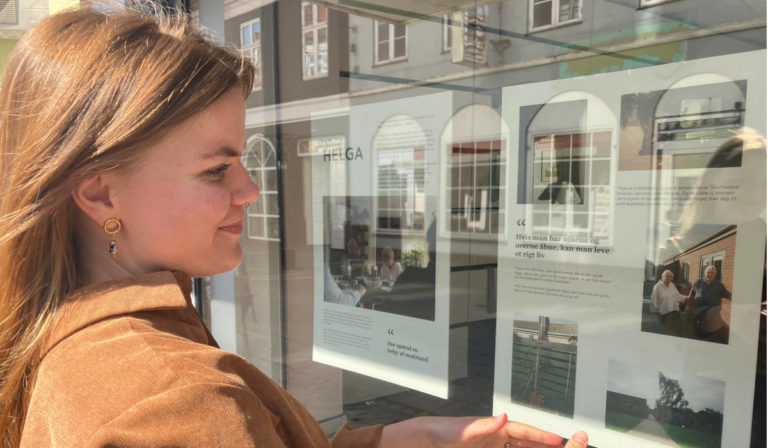 Astrid Laura Dam fra Roskilde Universitet er med egne ord "helt på røven over Nakskov".